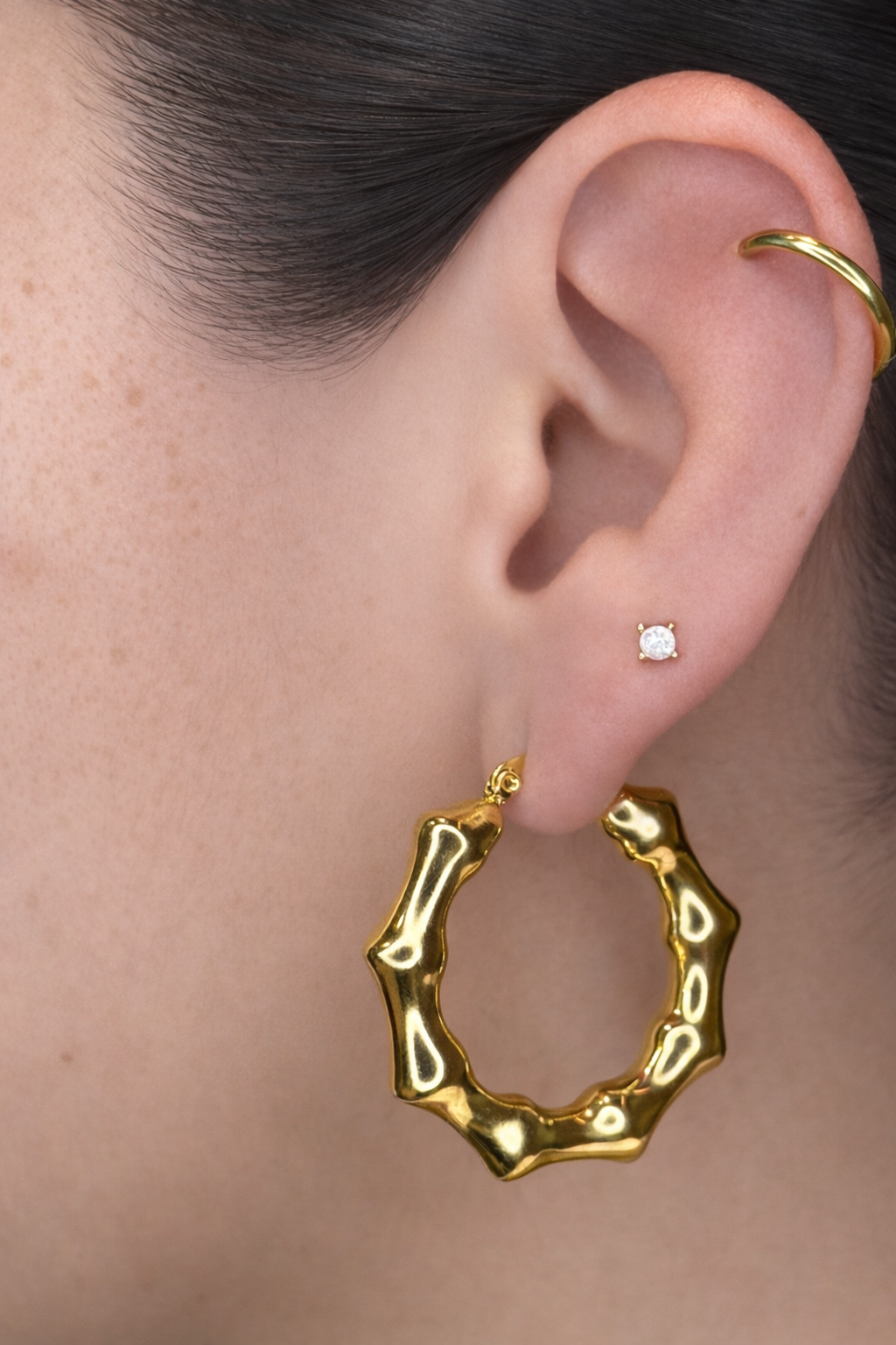BAMBOO LUXE HOOPS